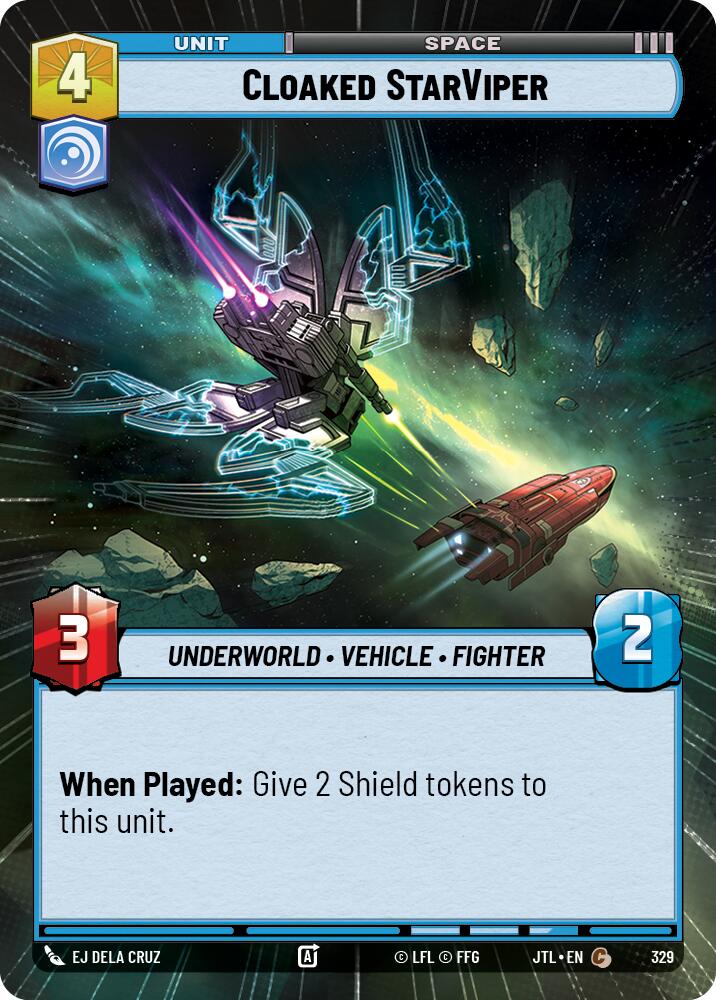 Cloaked StarViper (329) (Hyperspace) (329) [Jump to Lightspeed] | Odin's Place