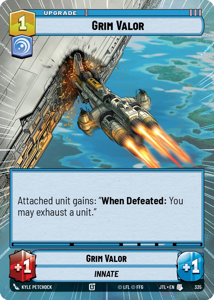 Grim Valor (335) (Hyperspace) (335) [Jump to Lightspeed] | Odin's Place