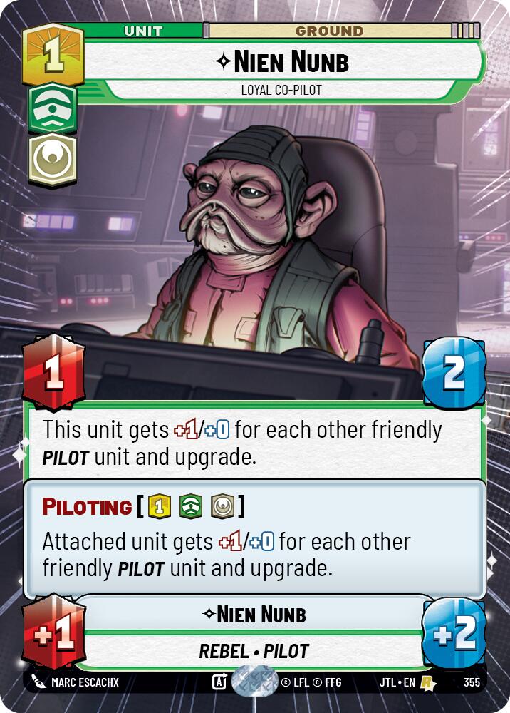 Nien Nunb - Loyal Co-Pilot (355) (Hyperspace) (355) [Jump to Lightspeed] | Odin's Place