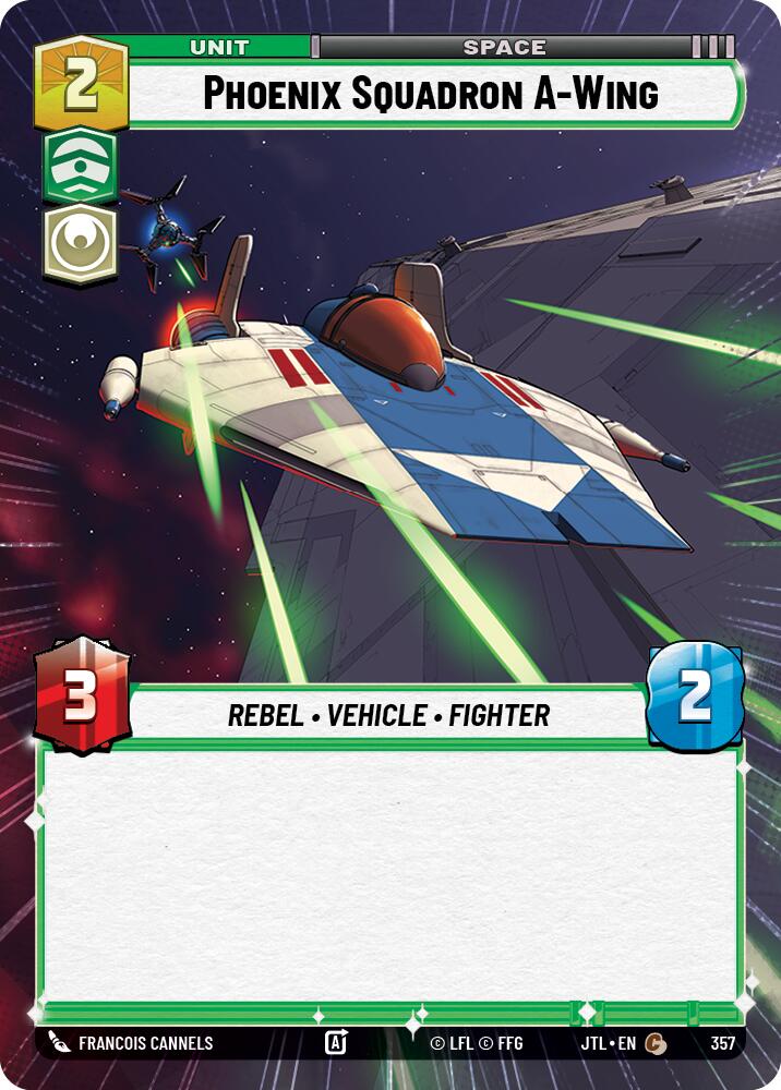 Phoenix Squadron A-Wing (357) (Hyperspace) (357) [Jump to Lightspeed] | Odin's Place