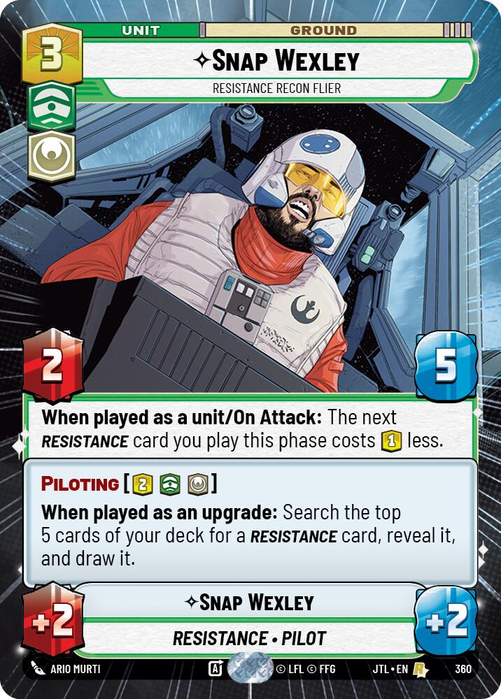 Snap Wexley - Resistance Recon Flier (360) (Hyperspace) (360) [Jump to Lightspeed] | Odin's Place