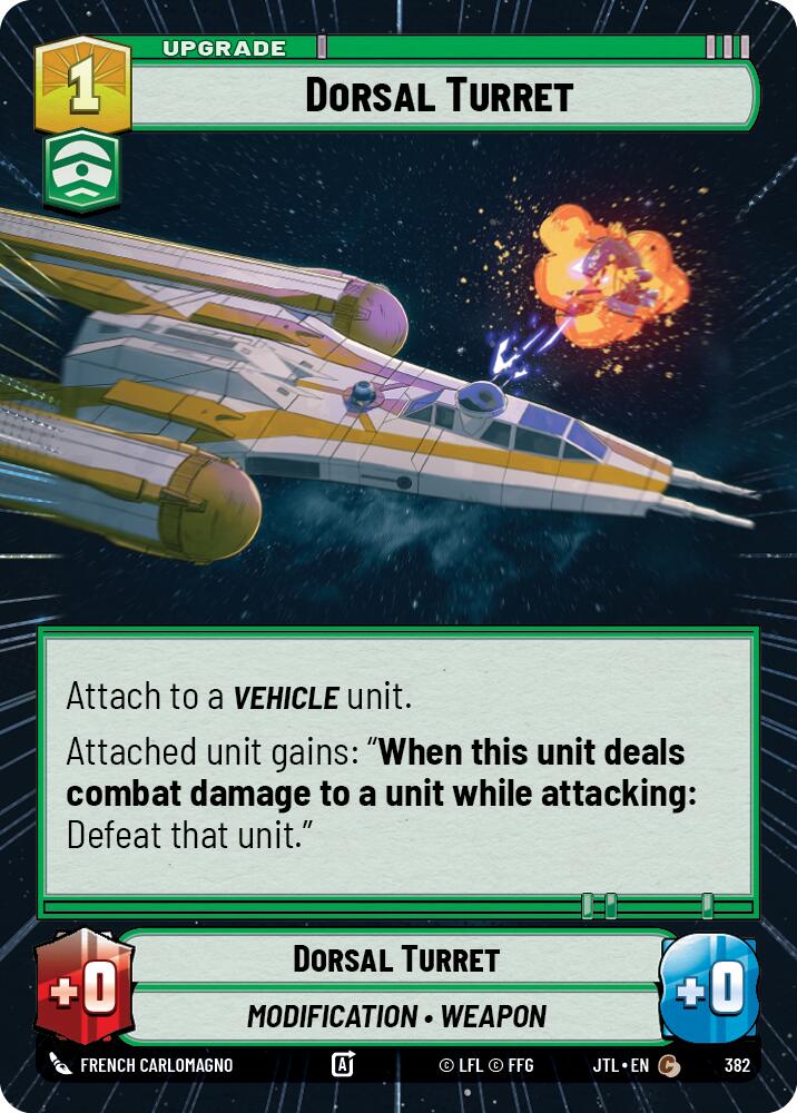 Dorsal Turret (382) (Hyperspace) (382) [Jump to Lightspeed] | Odin's Place
