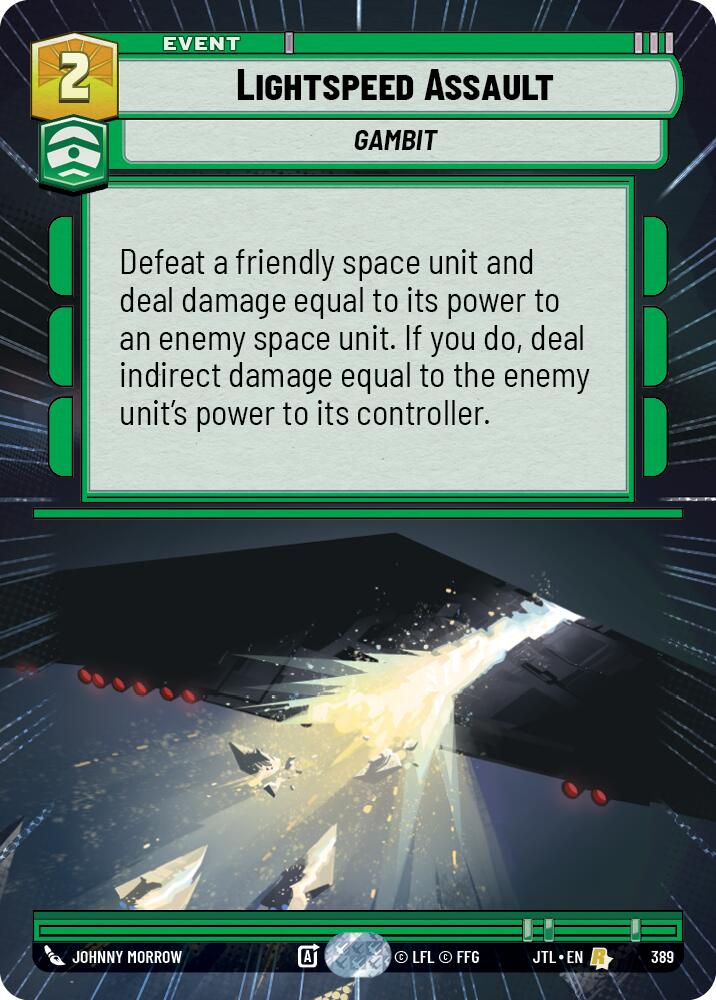 Lightspeed Assault (389) (Hyperspace) (389) [Jump to Lightspeed] | Odin's Place