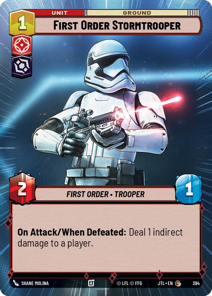 First Order Stormtrooper (394) (Hyperspace) (394) [Jump to Lightspeed] | Odin's Place