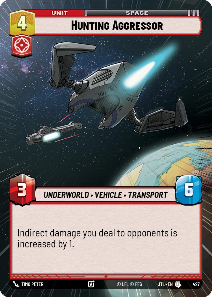 Hunting Aggressor (427) (Hyperspace) (427) [Jump to Lightspeed] | Odin's Place