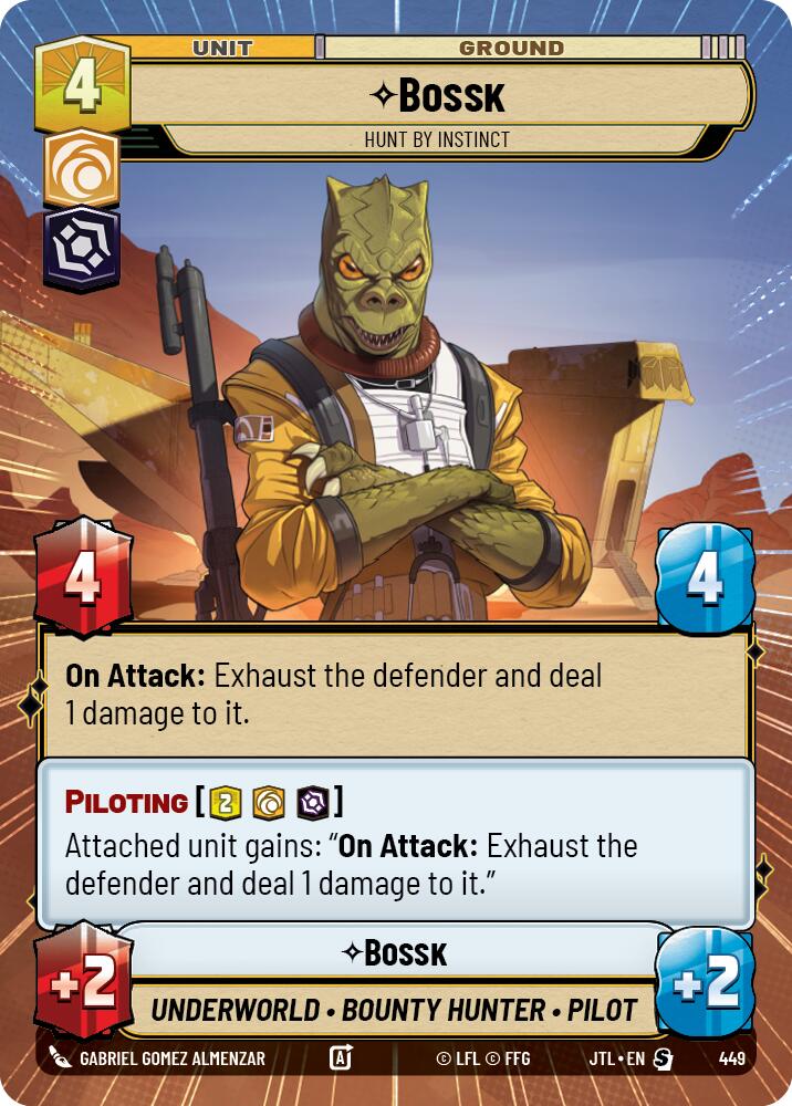 Bossk - Hunt By Instinct (449) (Hyperspace) (449) [Jump to Lightspeed] | Odin's Place