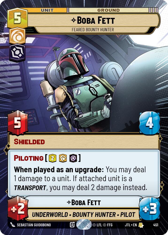 Boba Fett - Feared Bounty Hunter (451) (Hyperspace) (451) [Jump to Lightspeed] | Odin's Place
