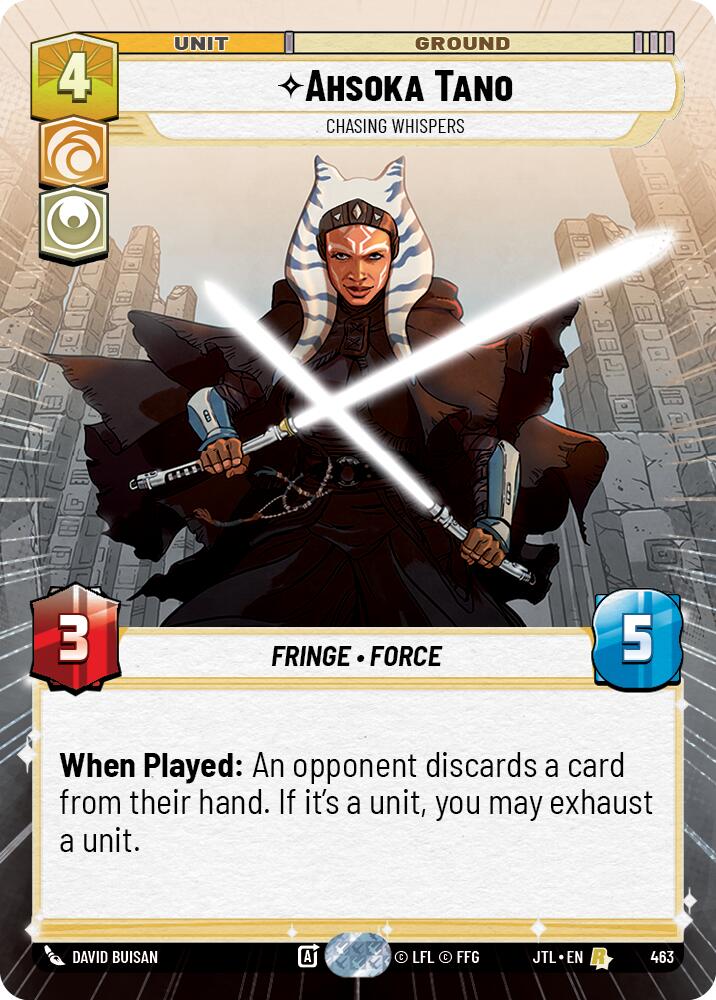Ahsoka Tano - Chasing Whispers (463) (Hyperspace) (463) [Jump to Lightspeed] | Odin's Place