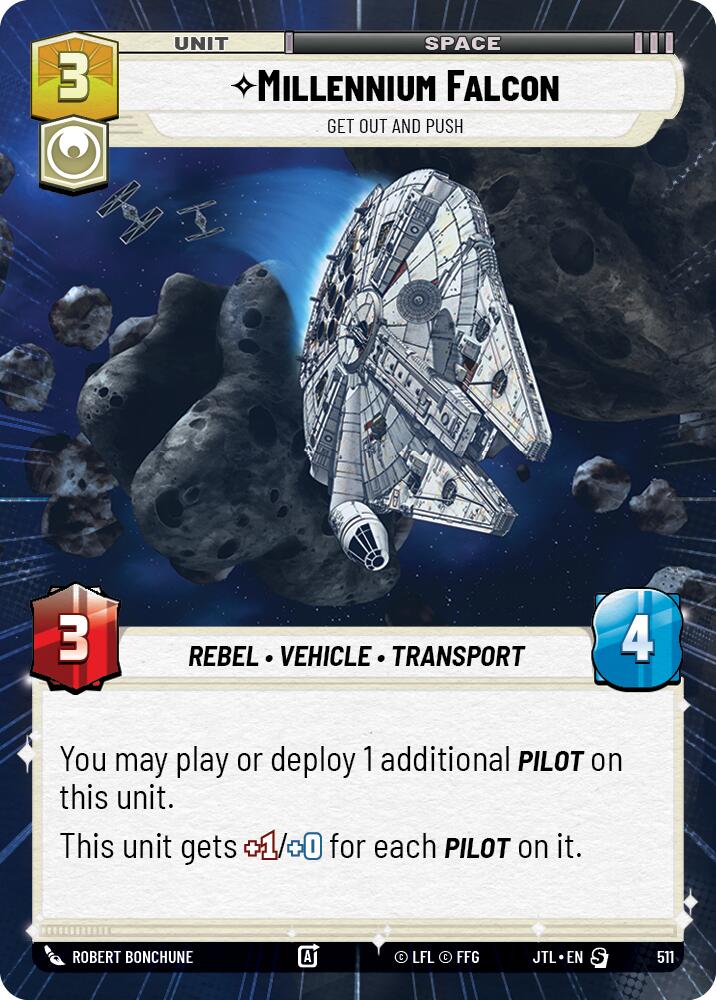 Millennium Falcon - Get Out And Push (511) (Hyperspace) (511) [Jump to Lightspeed] | Odin's Place