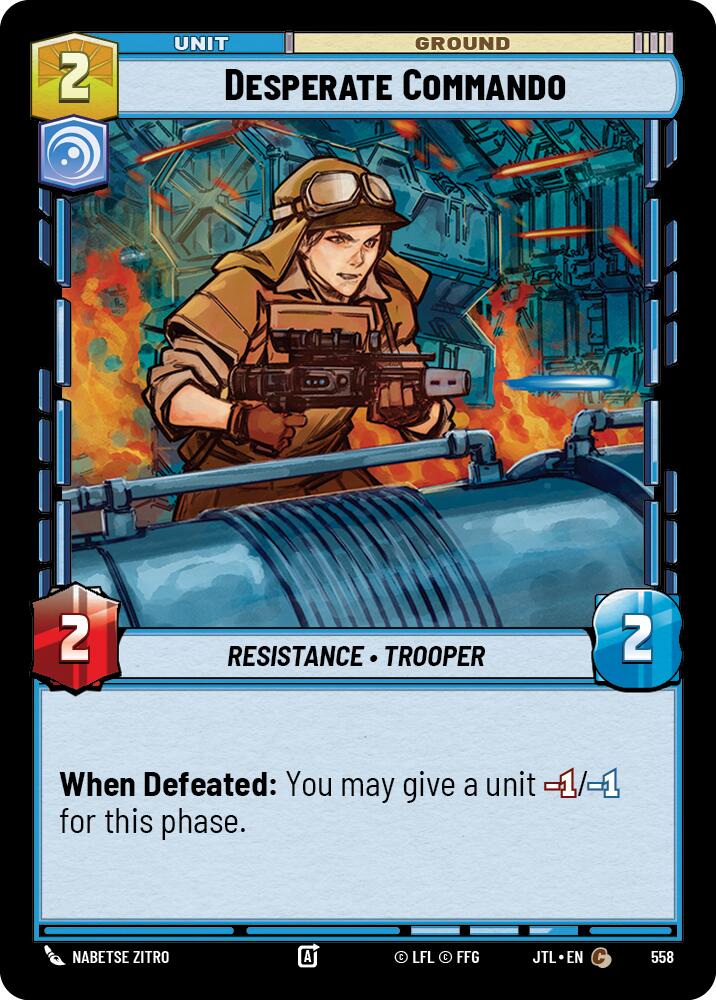 Desperate Commando (558) (558) [Jump to Lightspeed] | Odin's Place