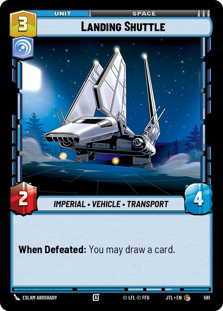 Landing Shuttle (561) (561) [Jump to Lightspeed] | Odin's Place