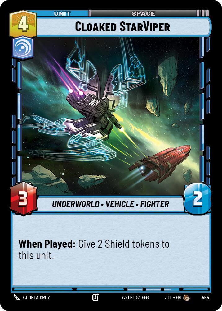 Cloaked StarViper (565) (565) [Jump to Lightspeed] | Odin's Place