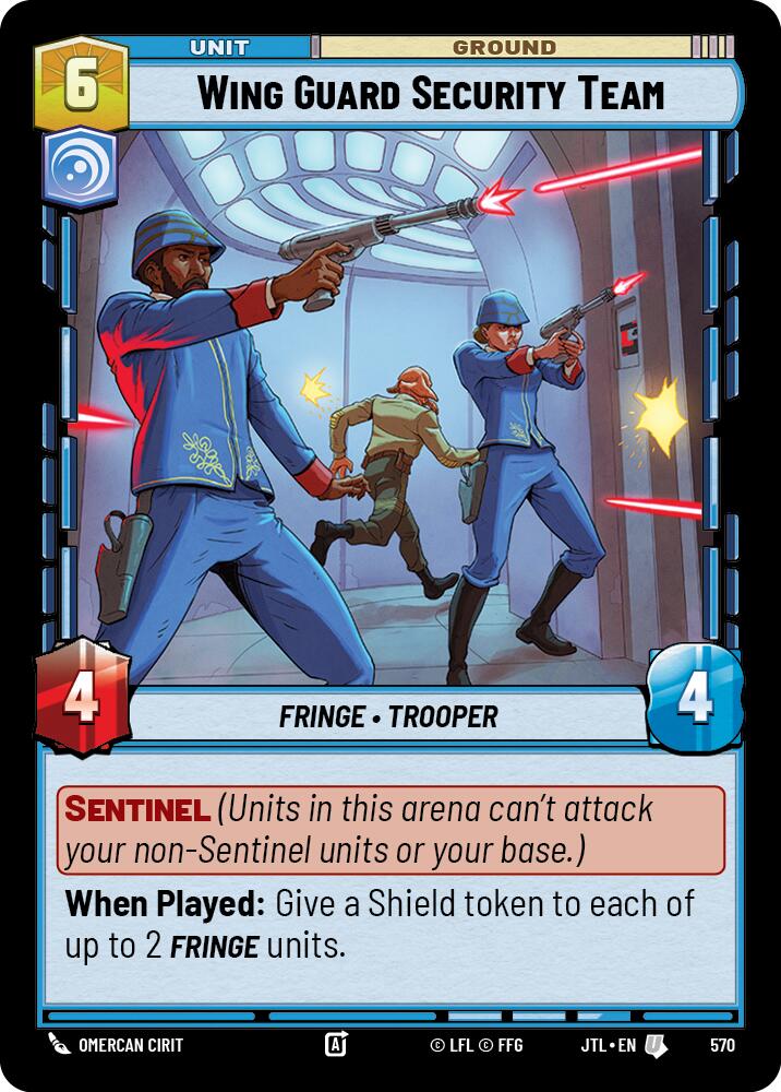 Wing Guard Security Team (570) (570) [Jump to Lightspeed] | Odin's Place