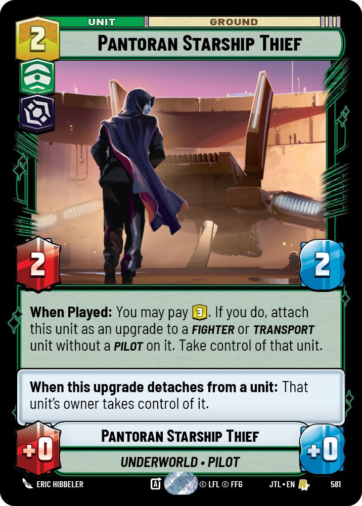 Pantoran Starship Thief (581) (581) [Jump to Lightspeed] | Odin's Place