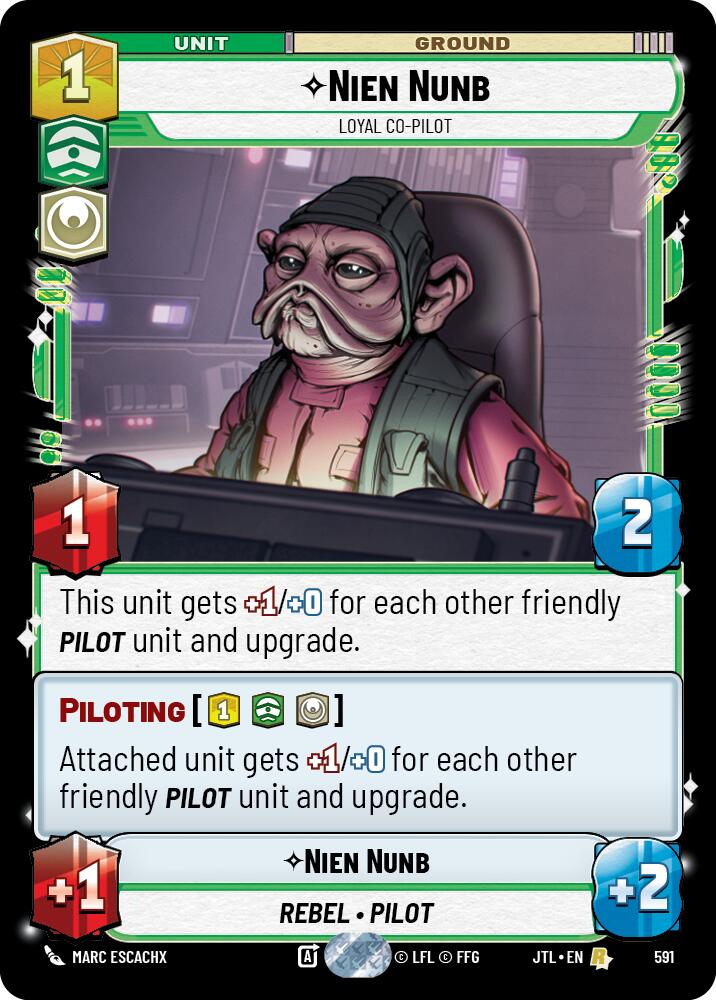 Nien Nunb - Loyal Co-Pilot (591) (591) [Jump to Lightspeed] | Odin's Place