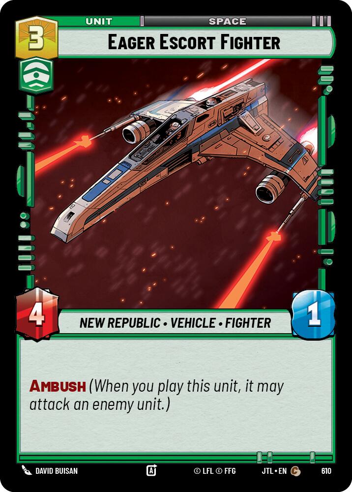 Eager Escort Fighter (610) (610) [Jump to Lightspeed] | Odin's Place