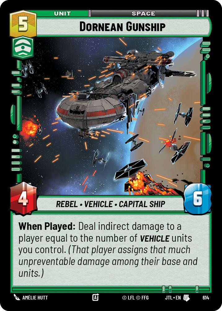 Dornean Gunship (614) (614) [Jump to Lightspeed] | Odin's Place