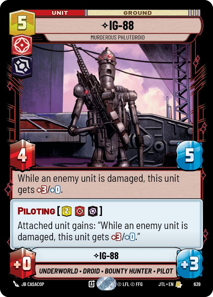 IG-88 - Murderous Phlutdroid (639) (639) [Jump to Lightspeed] | Odin's Place