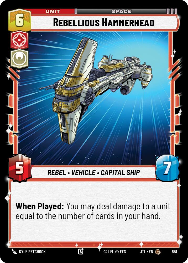 Rebellious Hammerhead (651) (651) [Jump to Lightspeed] | Odin's Place