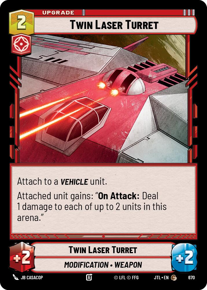 Twin Laser Turret (670) (670) [Jump to Lightspeed] | Odin's Place