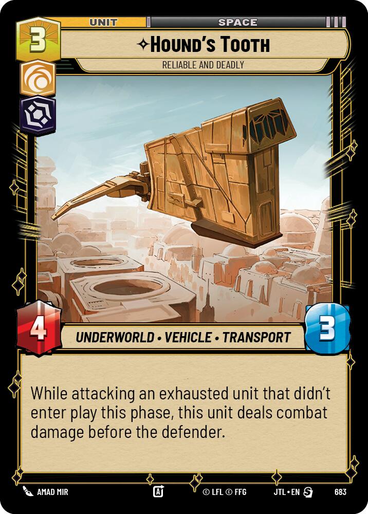 Hound's Tooth - Reliable and Deadly (683) (683) [Jump to Lightspeed] | Odin's Place