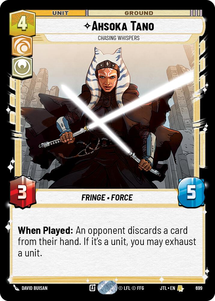 Ahsoka Tano - Chasing Whispers (699) (699) [Jump to Lightspeed] | Odin's Place