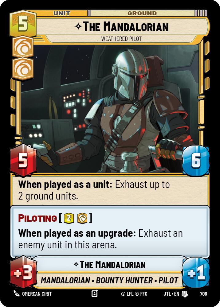 The Mandalorian - Weathered Pilot (708) (708) [Jump to Lightspeed] | Odin's Place