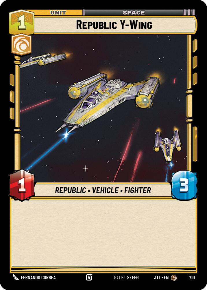 Republic Y-Wing (710) (710) [Jump to Lightspeed] | Odin's Place