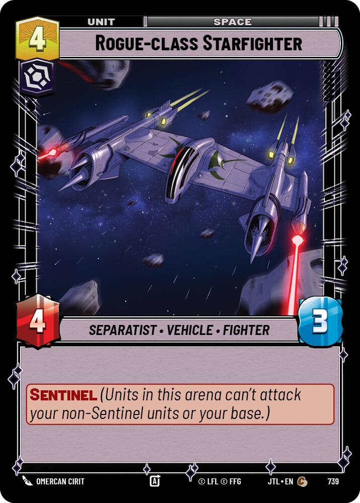 Rogue-class Starfighter (739) (739) [Jump to Lightspeed] | Odin's Place
