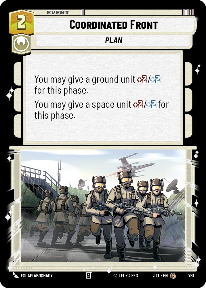 Coordinated Front (751) (751) [Jump to Lightspeed] | Odin's Place