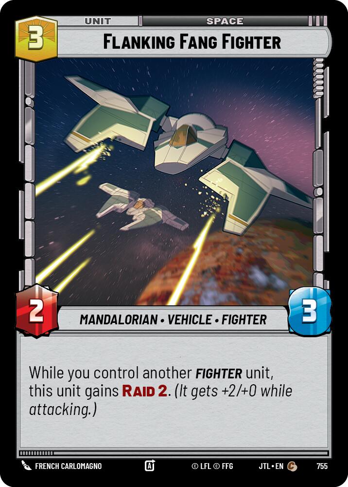 Flanking Fang Fighter (755) (755) [Jump to Lightspeed] | Odin's Place