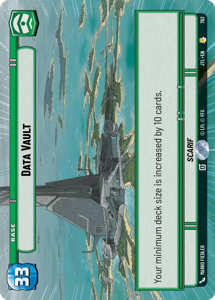 Data Vault (762) (Hyperspace Foil) (762) [Jump to Lightspeed] | Odin's Place
