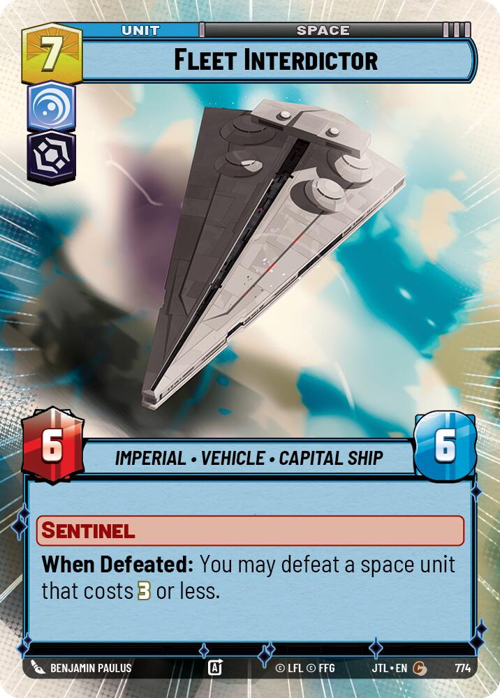 Fleet Interdictor (774) (Hyperspace Foil) (774) [Jump to Lightspeed] | Odin's Place