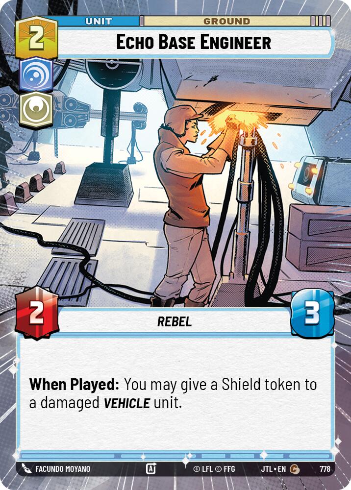 Echo Base Engineer (778) (Hyperspace Foil) (778) [Jump to Lightspeed] | Odin's Place