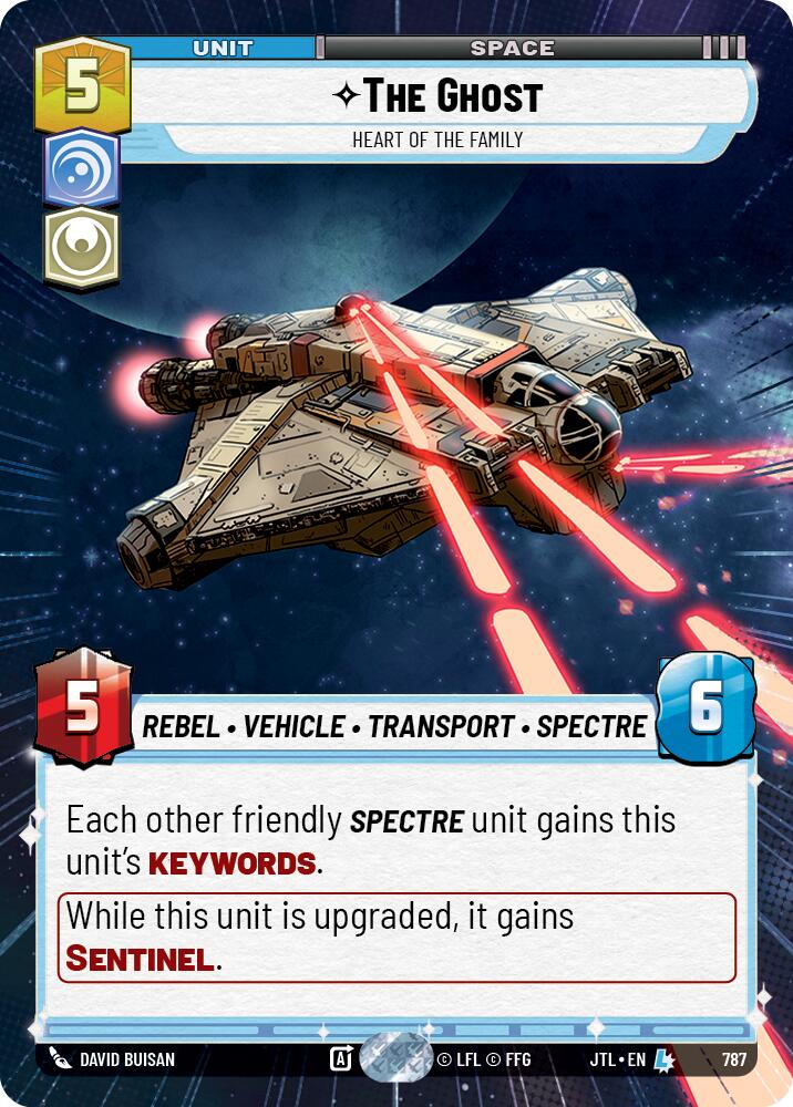 The Ghost - Heart of the Family (787) (Hyperspace Foil) (787) [Jump to Lightspeed] | Odin's Place