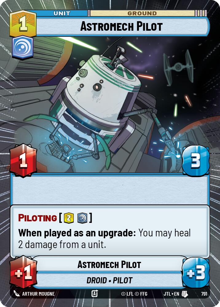 Astromech Pilot (791) (Hyperspace Foil) (791) [Jump to Lightspeed] | Odin's Place