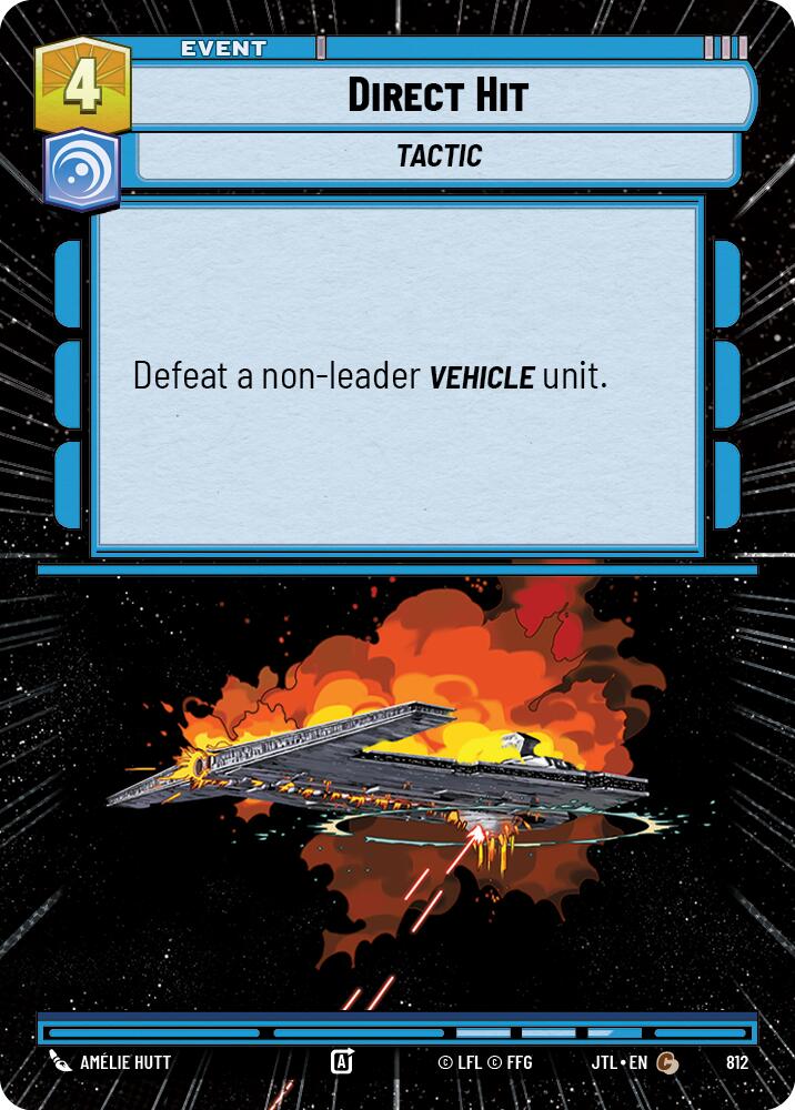 Direct Hit (812) (Hyperspace Foil) (812) [Jump to Lightspeed] | Odin's Place