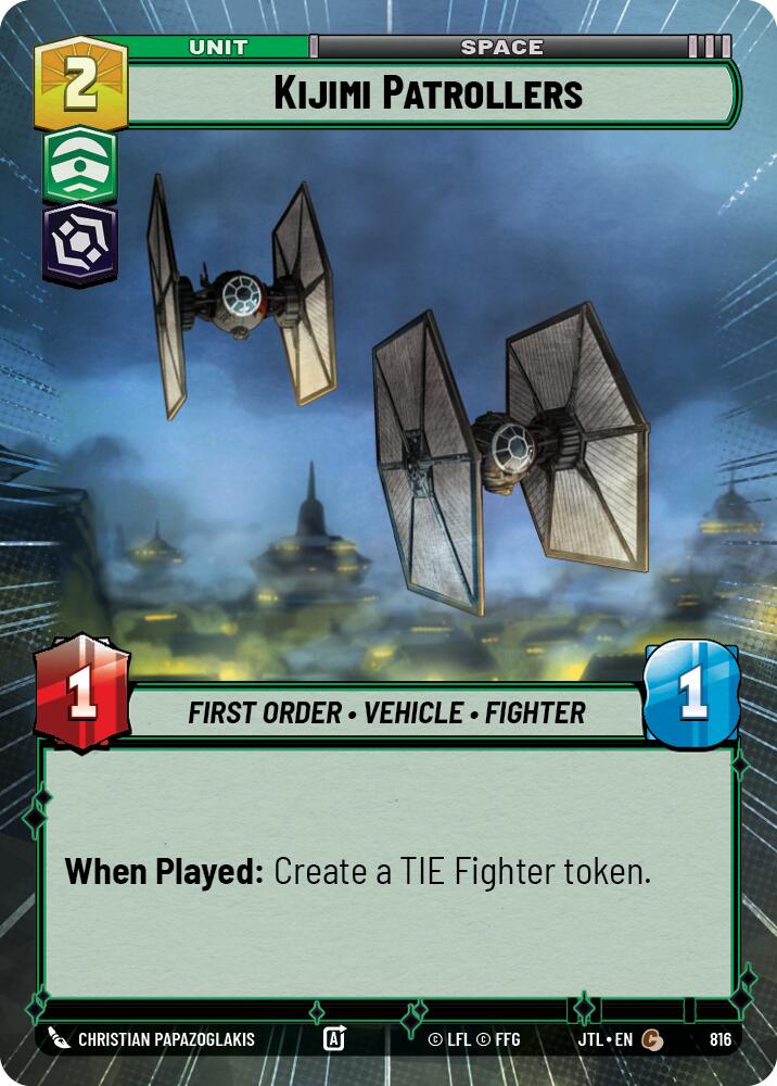 Kijimi Patrollers (816) (Hyperspace Foil) (816) [Jump to Lightspeed] | Odin's Place