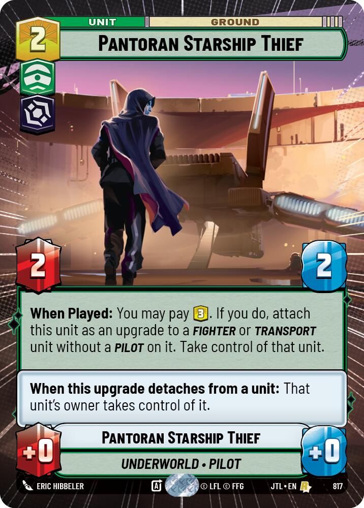 Pantoran Starship Thief (817) (Hyperspace Foil) (817) [Jump to Lightspeed] | Odin's Place