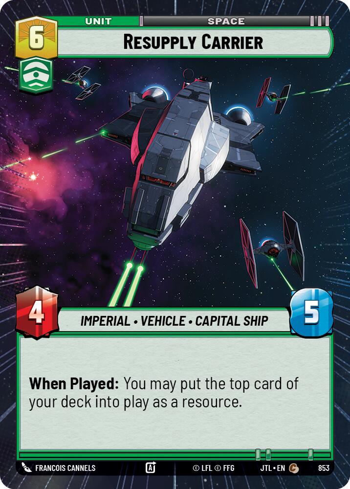 Resupply Carrier (853) (Hyperspace Foil) (853) [Jump to Lightspeed] | Odin's Place