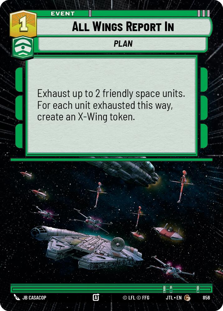 All Wings Report In (856) (Hyperspace Foil) (856) [Jump to Lightspeed] | Odin's Place