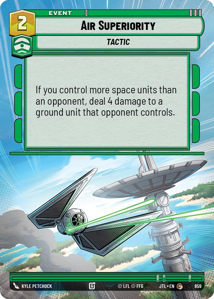 Air Superiority (859) (Hyperspace Foil) (859) [Jump to Lightspeed] | Odin's Place