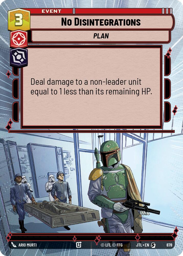 No Disintegrations (878) (Hyperspace Foil) (878) [Jump to Lightspeed] | Odin's Place