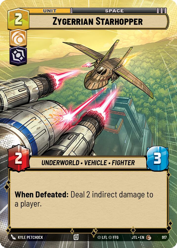Zygerrian Starhopper (917) (Hyperspace Foil) (917) [Jump to Lightspeed] | Odin's Place
