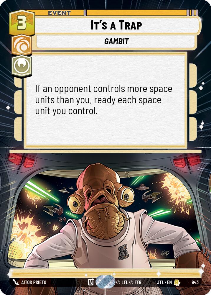 It's a Trap (943) (Hyperspace Foil) (943) [Jump to Lightspeed] | Odin's Place
