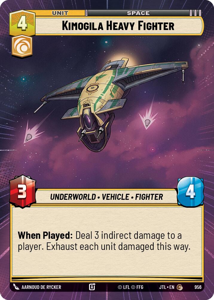 Kimogila Heavy Fighter (956) (Hyperspace Foil) (956) [Jump to Lightspeed] | Odin's Place