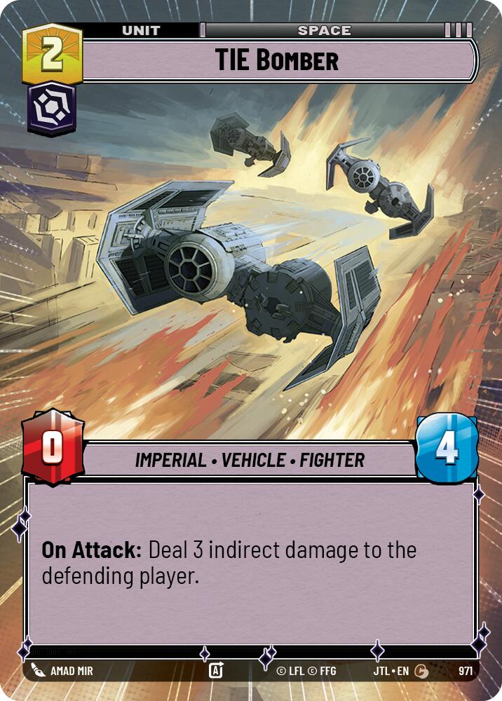 TIE Bomber (971) (Hyperspace Foil) (971) [Jump to Lightspeed] | Odin's Place