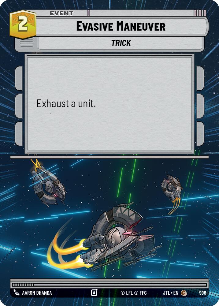 Evasive Maneuver (996) (Hyperspace Foil) (996) [Jump to Lightspeed] | Odin's Place