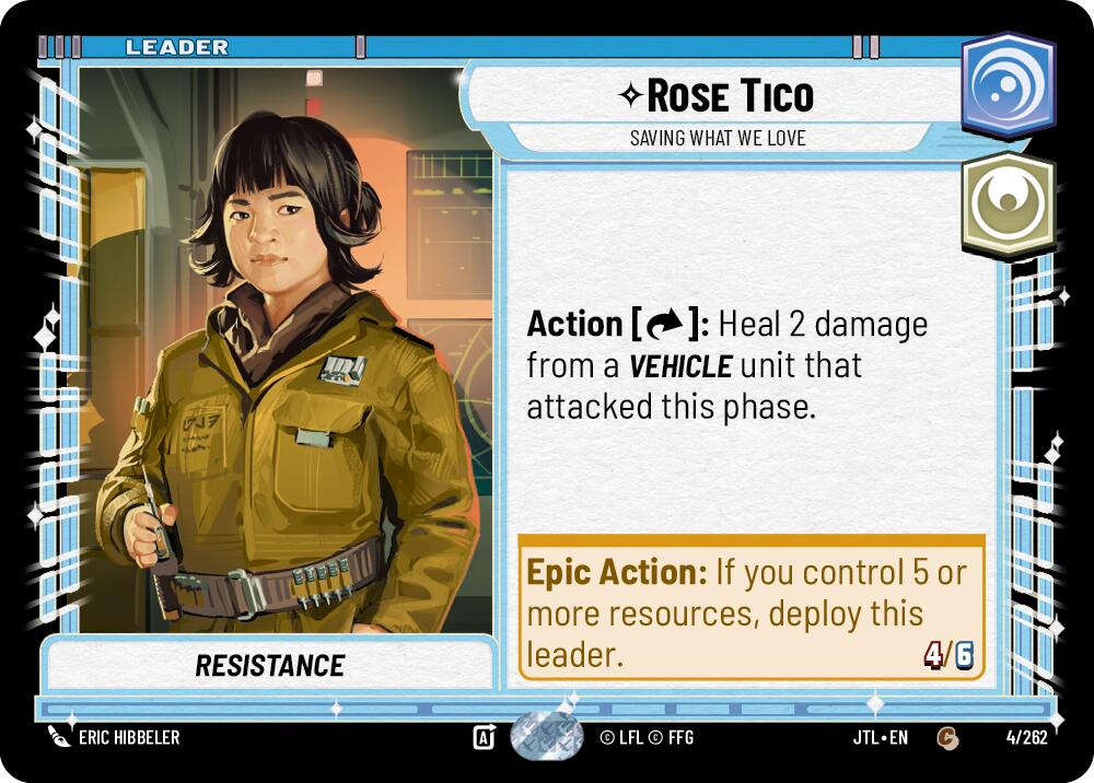 Rose Tico - Saving What We Love (004/262) (004/262) [Jump to Lightspeed] | Odin's Place