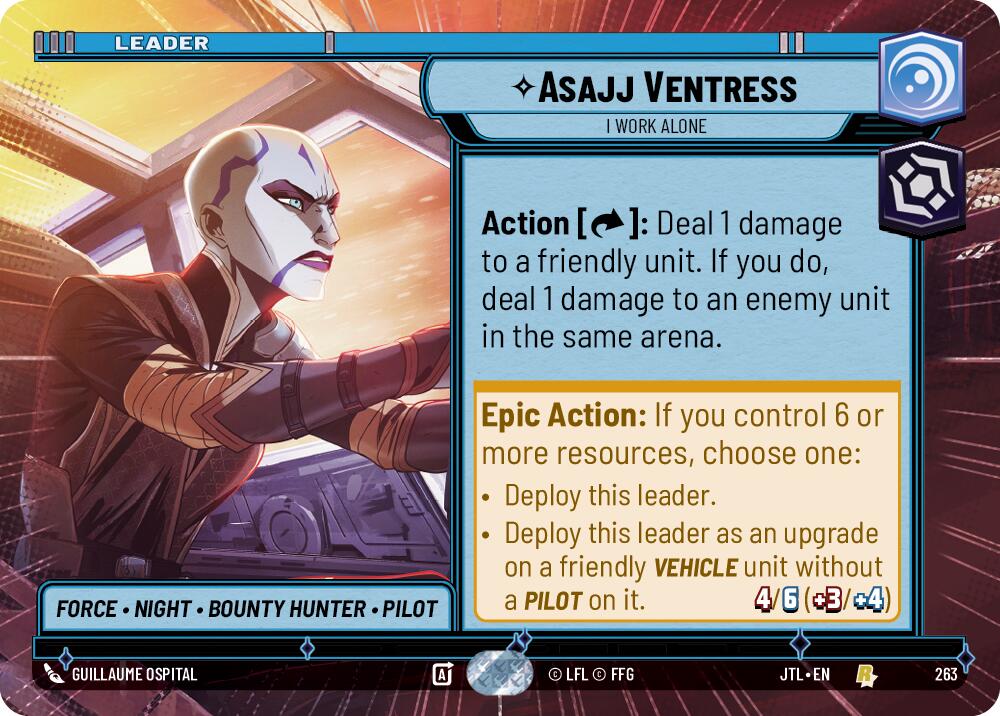 Asajj Ventress - I Work Alone (263) (Hyperspace) (263) [Jump to Lightspeed] | Odin's Place